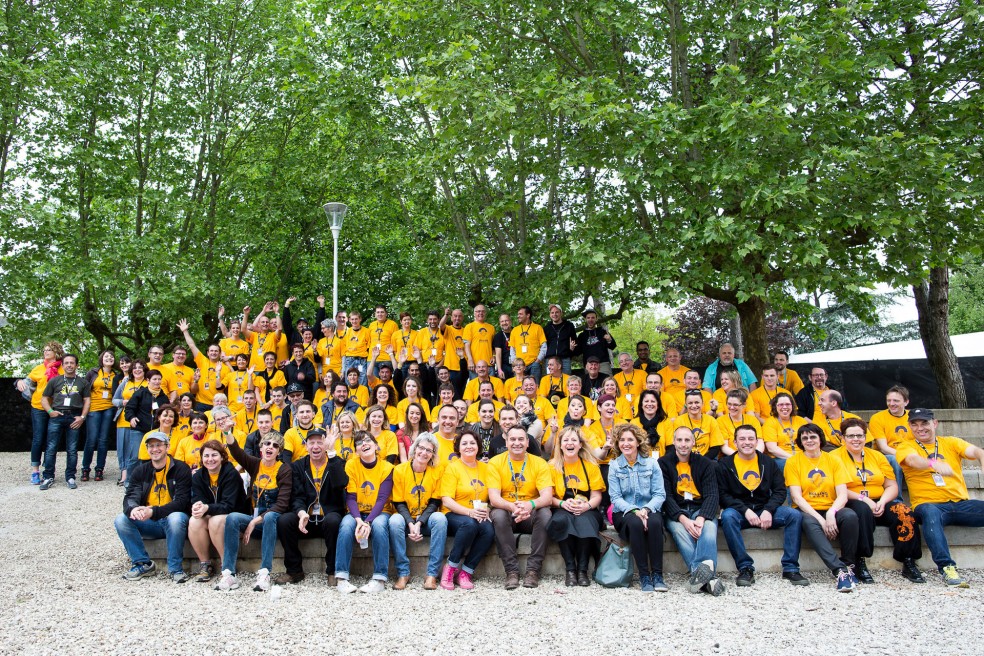 Les bénévoles du Rolling Saône 2015