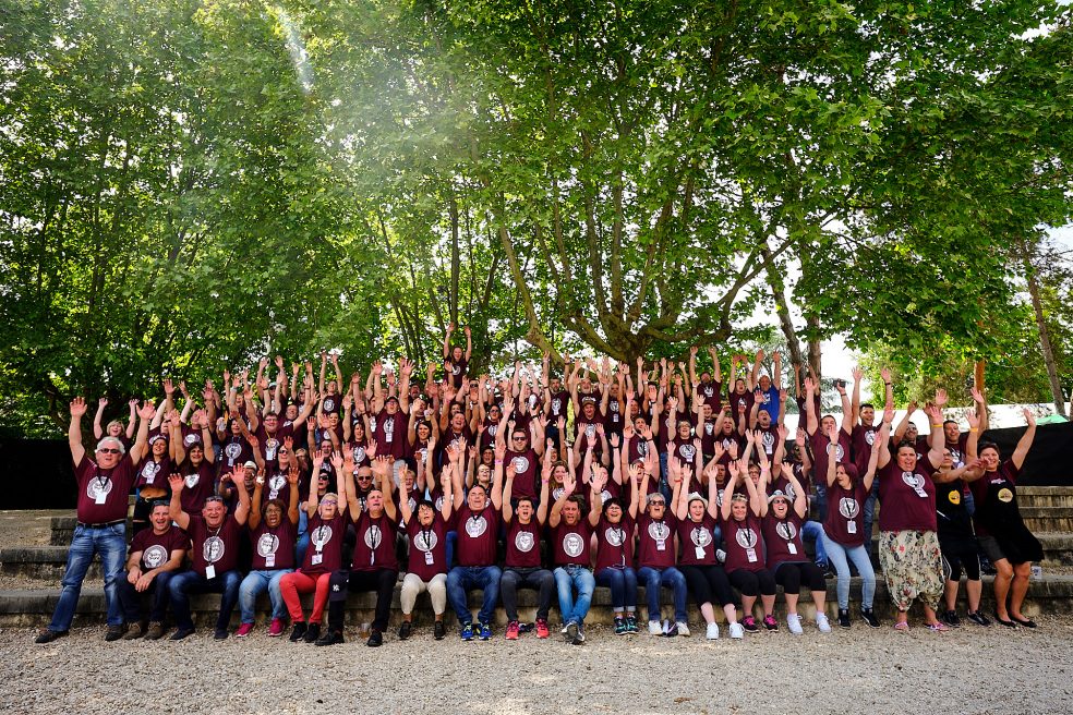 Les bénévoles de Rolling Saône 2018